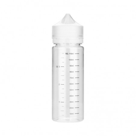 Flacon 120mL Gradué Transparent