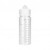 Flacon 120mL Gradué Transparent