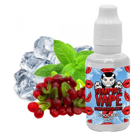 Cool Red Lips - 30ml Concentré Vampire Vape